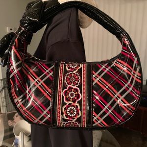 Vera Bradley Plaid Frill Bag Perfect for Fall